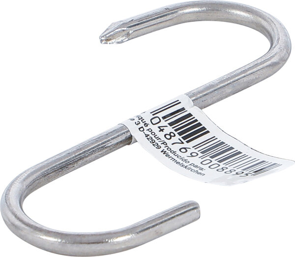 Fleischerhaken | Edelstahl | 80 mm