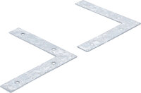 L-Winkel | 150 x 150 x 25 mm | 2-tlg.