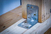 Winkelverbinder | mit Sicke | 70 x 70 x 55 x 2,5 mm |...