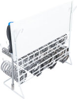 Schlauchklemmen-Sortiment | rostfrei | auf Tafel | 111-tlg.