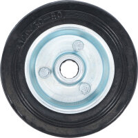 Vollgummi-Rad | Stahlfelge | Ø 100 mm