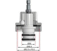Adapter 21 für Art. 8027, 8098 | für Fiat, Opel, Saab