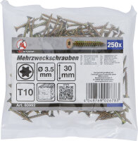 Mehrzweckschrauben | T-Profil (für Torx) T10 | 3,5 x...