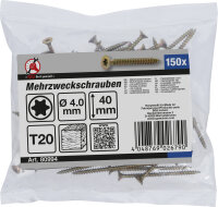 Mehrzweckschrauben | T-Profil (für Torx) T20 | 4,0 x...
