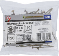 Mehrzweckschrauben | T-Profil (für Torx) T20 | 4,0 x...