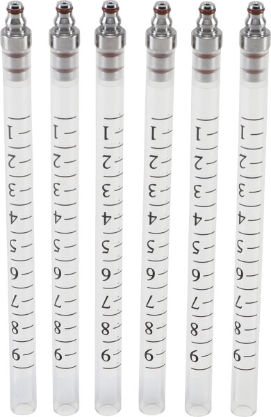 Ersatz-Röhrchen mit Adapter | für Art. 8101 | 6-tlg.