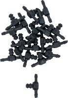 Kunststoff-Verbinder-Satz | T-Form | 20-tlg.