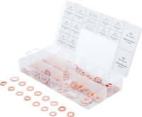 Einspritzdüsen-Kupferring-Sortiment | 150-tlg.