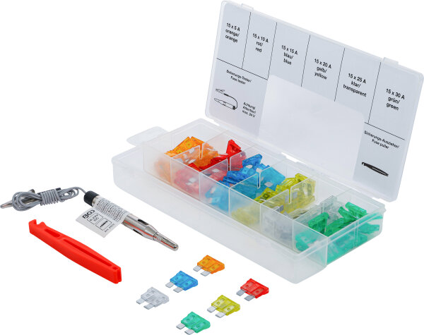 Kfz-Sicherungs-Sortiment | Standard | 92-tlg.