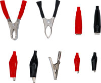 Krokodilklemmen-Sortiment | 28-tlg.