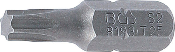 Bit | Länge 25 mm | Antrieb Außensechskant 6,3 mm (1/4") | T-Profil (für Torx) T25