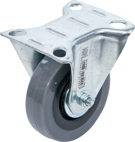 Bockrolle | mit Anschraubsockel | Ø 75 mm