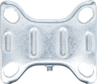 Bockrolle | mit Anschraubsockel | Ø 75 mm