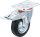 Lenkrolle mit Bremse | mit Anschraubsockel | Ø 100 mm