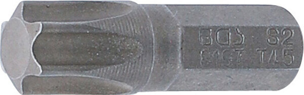 Bit | Länge 25 mm | Antrieb Außensechskant 6,3 mm (1/4") | T-Profil (für Torx) T45