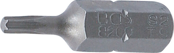 Bit | Länge 25 mm | Antrieb Außensechskant 6,3 mm (1/4") | T-Profil (für Torx) T9