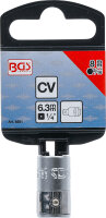 Bit-Adapter mit Haltekugel | Innenvierkant 6,3 mm (1/4") | Innensechskant 8 mm (5/16")