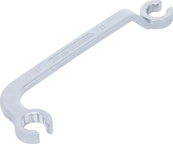 Doppel-Ringschlüssel, offen | für Diesel-Einspritzleitungen | SW 17 mm