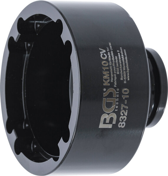 Nutmutternschlüssel | Zapfen innen liegend | KM10