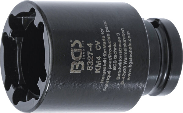 Nutmutternschlüssel | Zapfen innen liegend | KM4