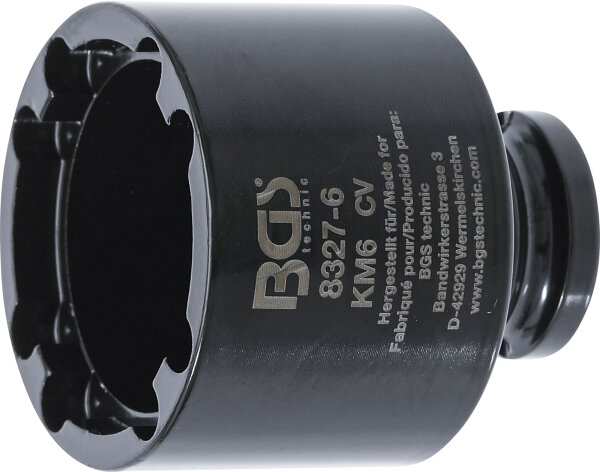 Nutmutternschlüssel | Zapfen innen liegend | KM6