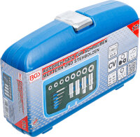 Ausdreh-Satz für Schrauben, Muttern und Stehbolzen | 17-tlg.