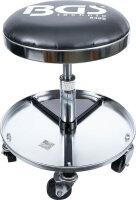 Werkstatt-Arbeitssitz mit 5 Rollen | Ø 360 mm