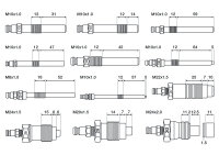 Kompressionstester-Satz für Benzin- und Dieselmotoren