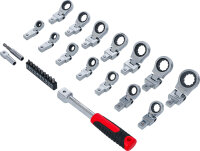 Einsteck-Ratschenring-Schlüssel- und Bit-Satz | 6 -...