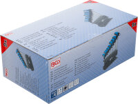 T-Griff-Schlüssel-Satz | T-Profil (für Torx) T10 - T50 | 9-tlg.