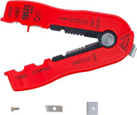 Draht-/Kabel-Abisolierer "2-IN-1" | 0,2 - 0,8 mm