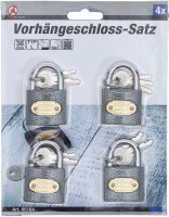 Vorhängeschloss-Satz | gleichschließend | Typ...