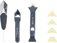 Silikon-Fugenentferner und Spachtel-Satz | 8-tlg.