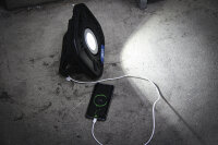 COB-LED-Arbeits-Strahler | 40 W | mit integrierten Lautsprechern