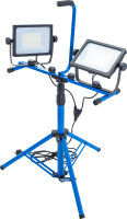 Duo-SMD-LED-Arbeits-Strahler | mit Stativ | 2 x 70 W