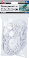 Spanngummi-Satz | mit Kugel | 27 cm | 10-tlg.