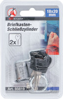 Briefkasten-Schließzylinder | 18 x 20 mm