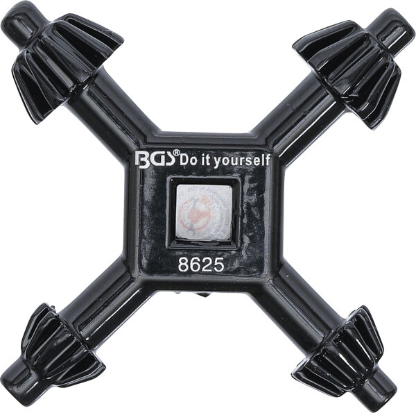 Bohrfutter-Kreuzschlüssel | universal | Ø 4 / 5,5 / 6 / 7 mm