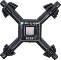 Bohrfutter-Kreuzschlüssel | universal | Ø 4 /...