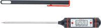 Digital-Thermometer mit Edelstahl-Messsonde