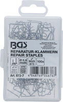 Reparatur-Klammern | W-Form | Ø 0,8 mm | 100-tlg.