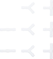 Schlauchverbinder-Sortimente | kraftstoffbeständig | 10 mm | 8 tlg.