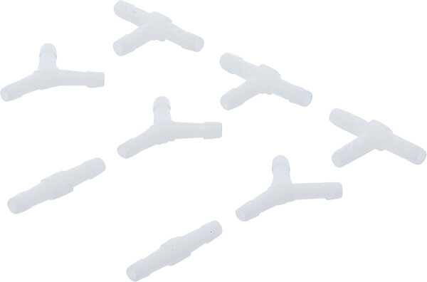 Schlauchverbinder-Sortimente | kraftstoffbeständig | 3 mm | 8 tlg.