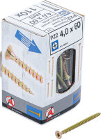 Mehrzweckschrauben | Kreuzschlitz PZ2 | 4,0 x 60 mm | 110...