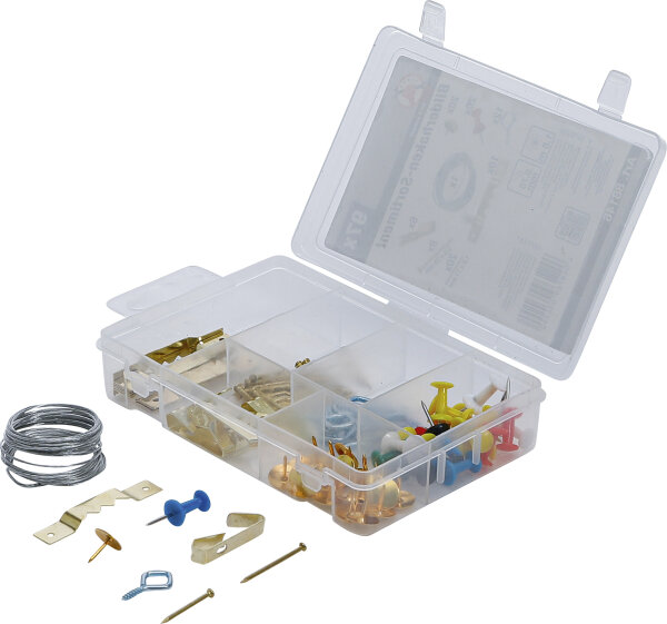 Bilderhaken-Sortiment | 97-tlg.