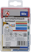 Schrumpfschlauch-Sortiment | farbig | 90-tlg.