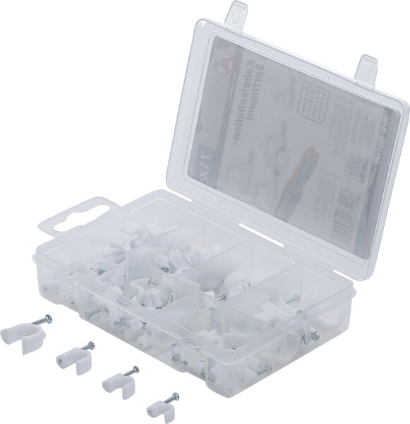 Kabelschellen-Sortiment | 71-tlg.