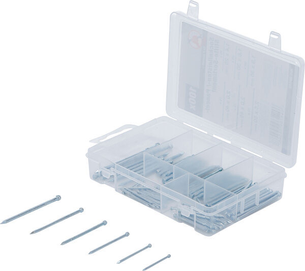 Sockelleisten- / Paneel-Stifte-Sortiment | 100-tlg.