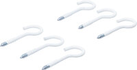 Schraubhaken-Sortiment | weiß | kunststoffummantelt...