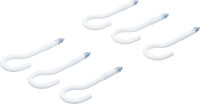 Schraubhaken-Sortiment | weiß | kunststoffummantelt...